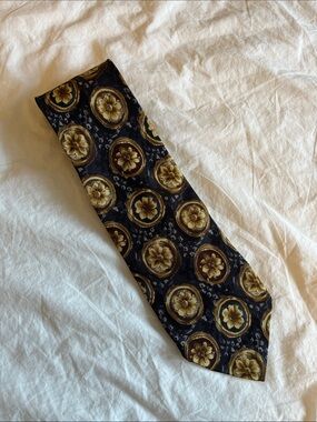 Vintage Omaggio by Robert Talbott Italian silk tie